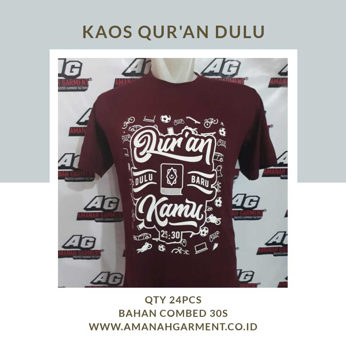 HARGA SABLON KAOS BANDUNG - Vendor Baju Bandung